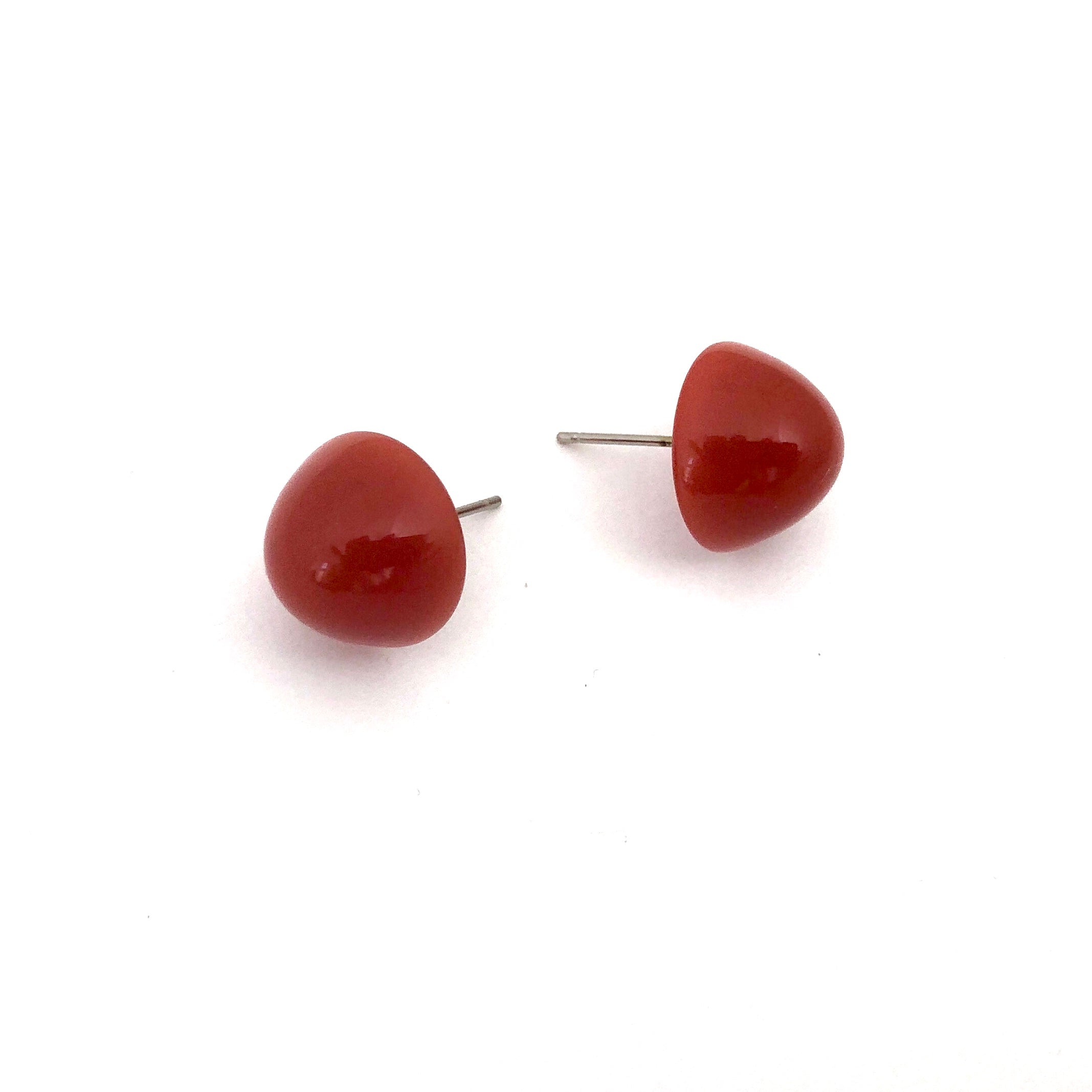 plastic gumdrop earrings