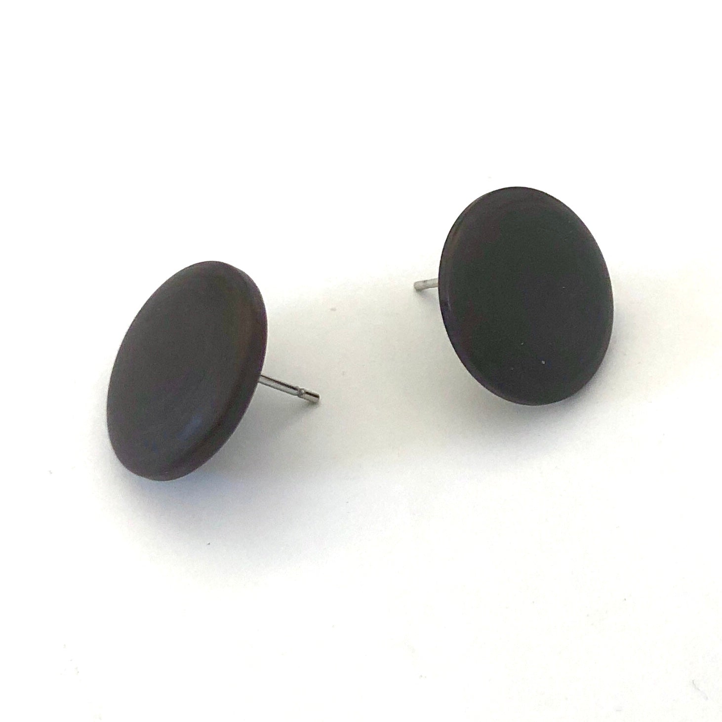 dark brown earrings