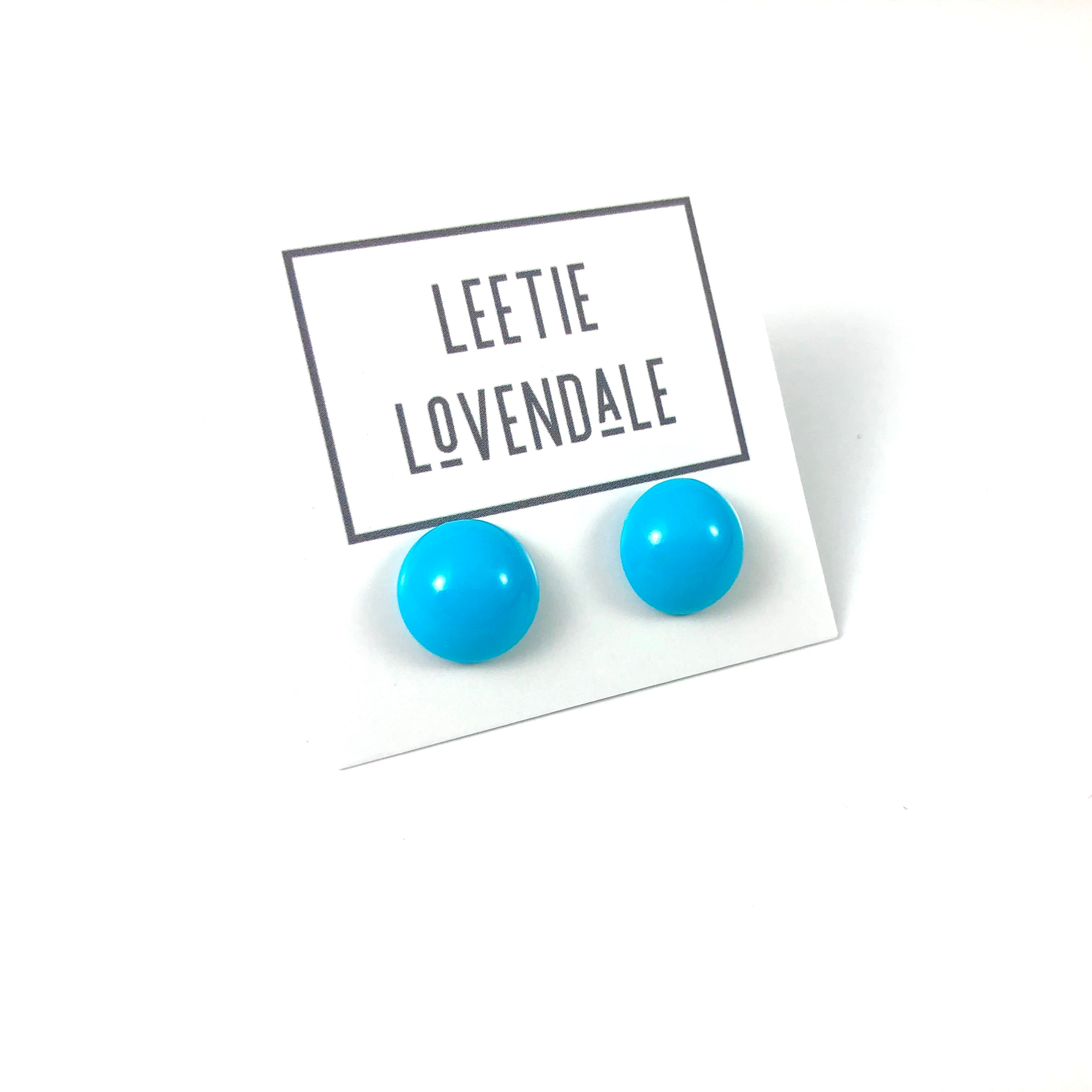 retro lucite studs