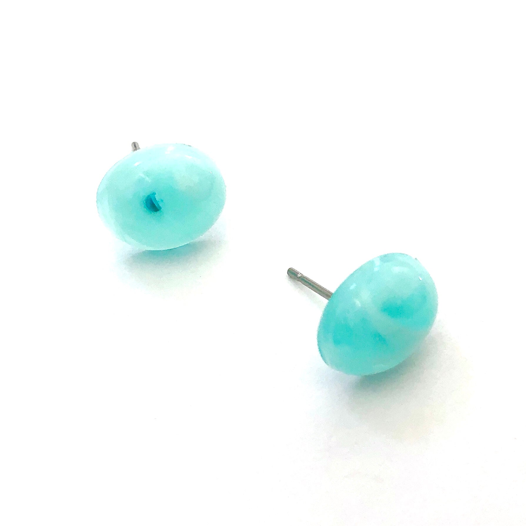 vintage marbled stud