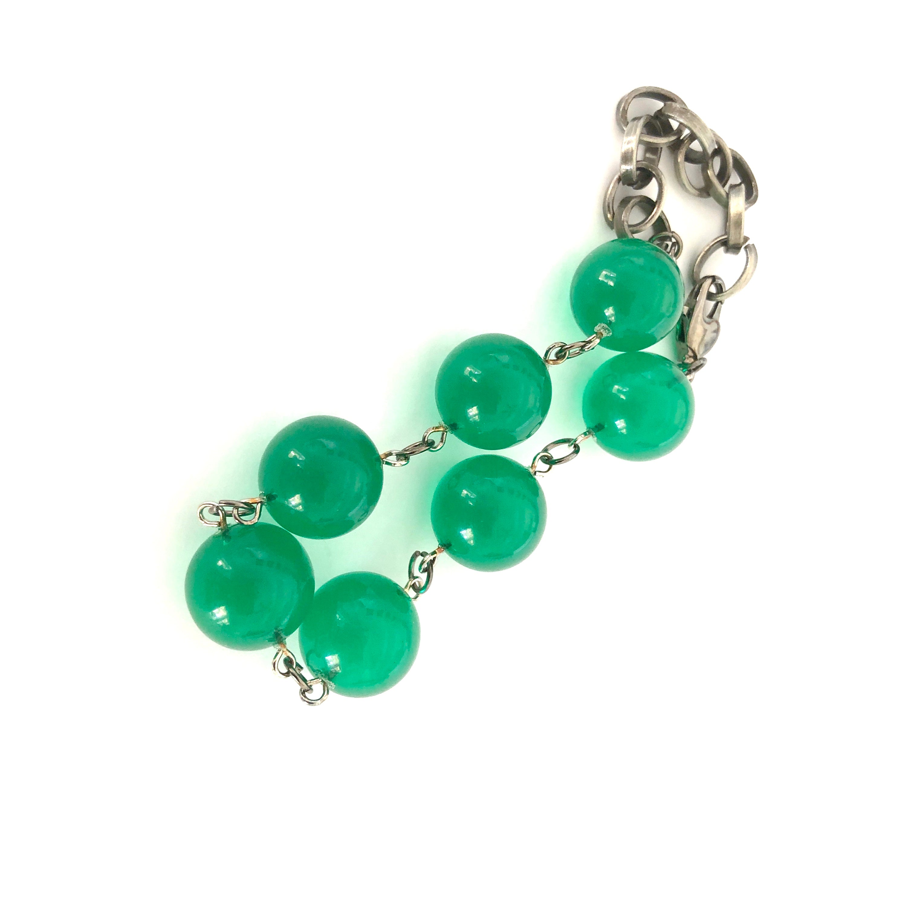 transparent emerald green