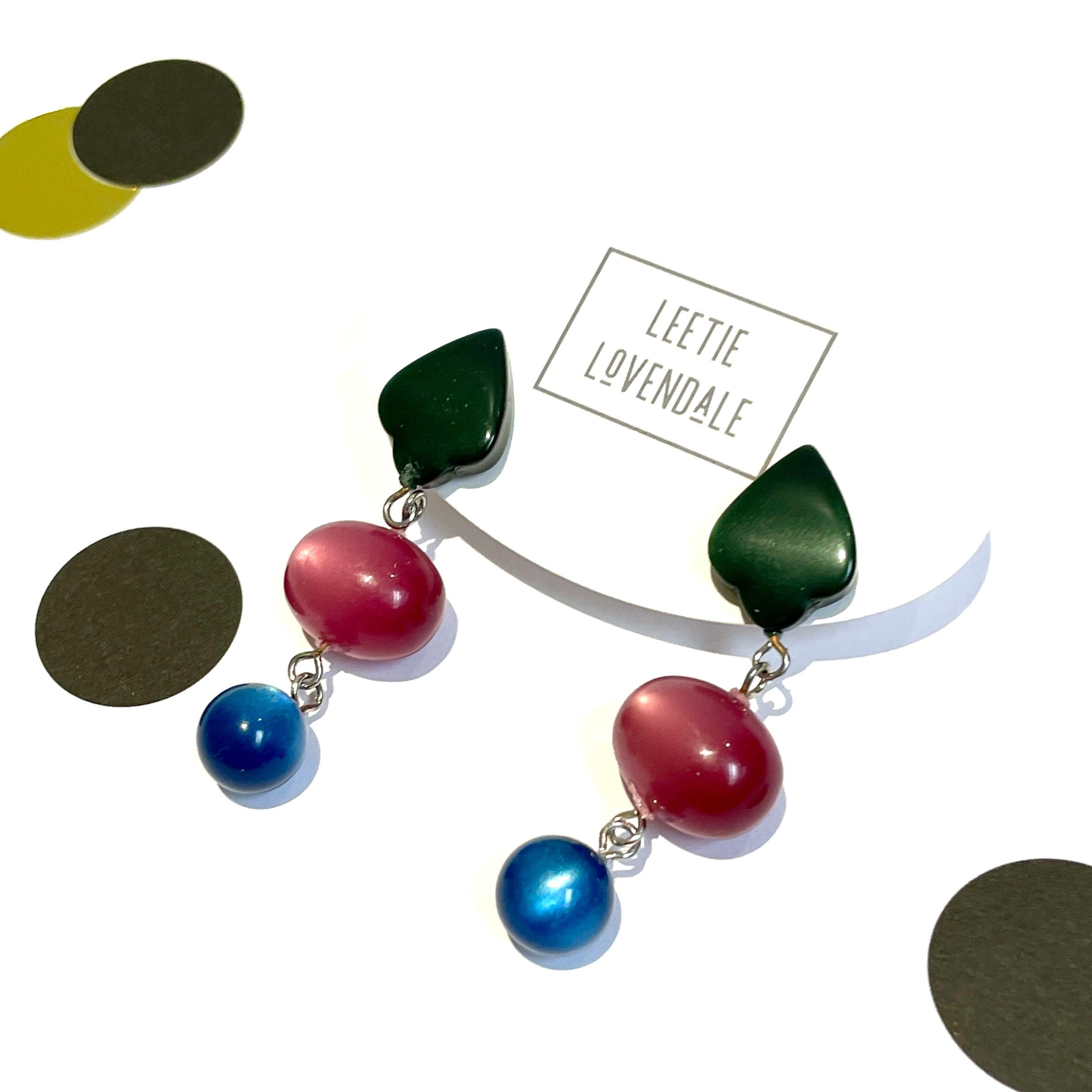 Retro Statement Earrings