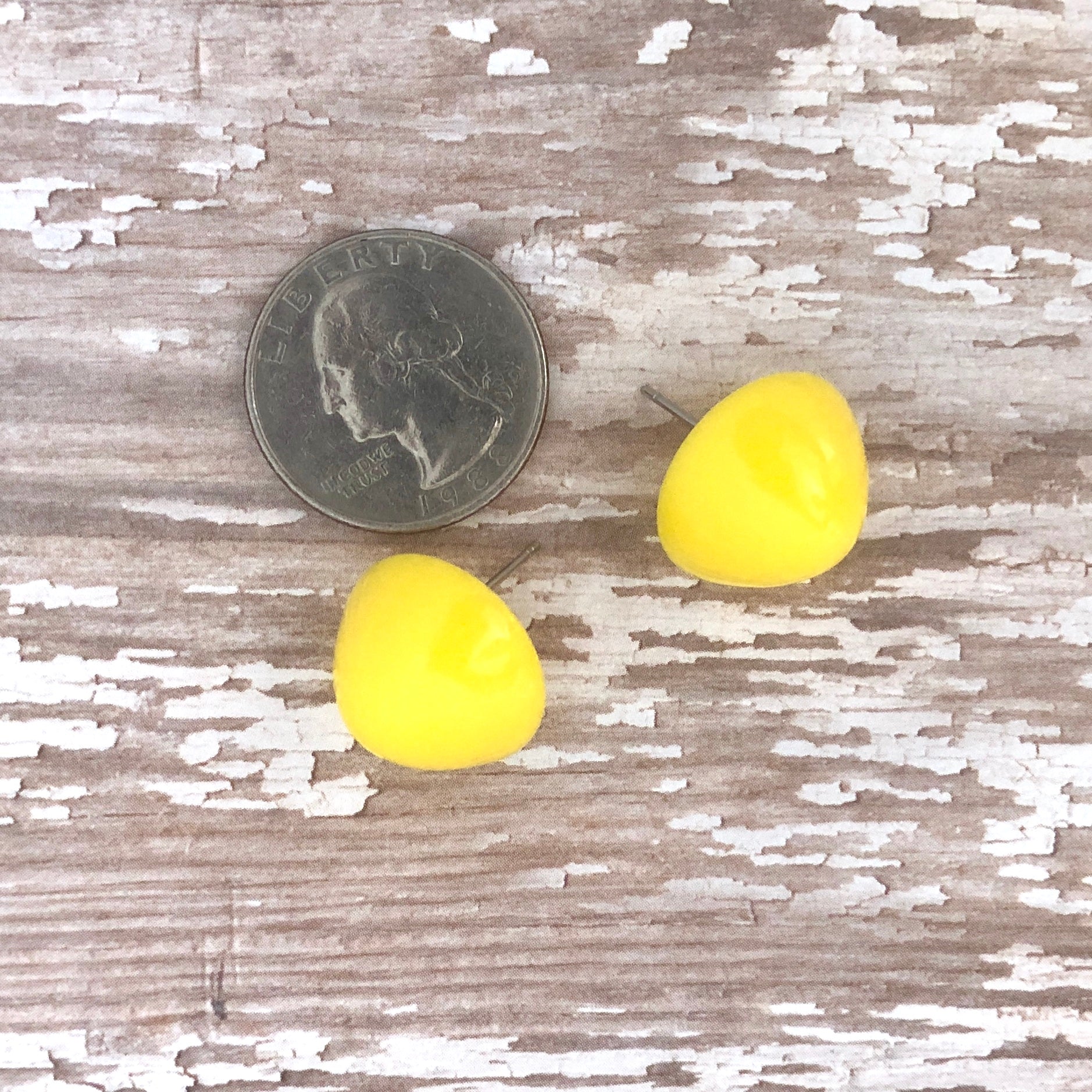 retro yellow gumdrops