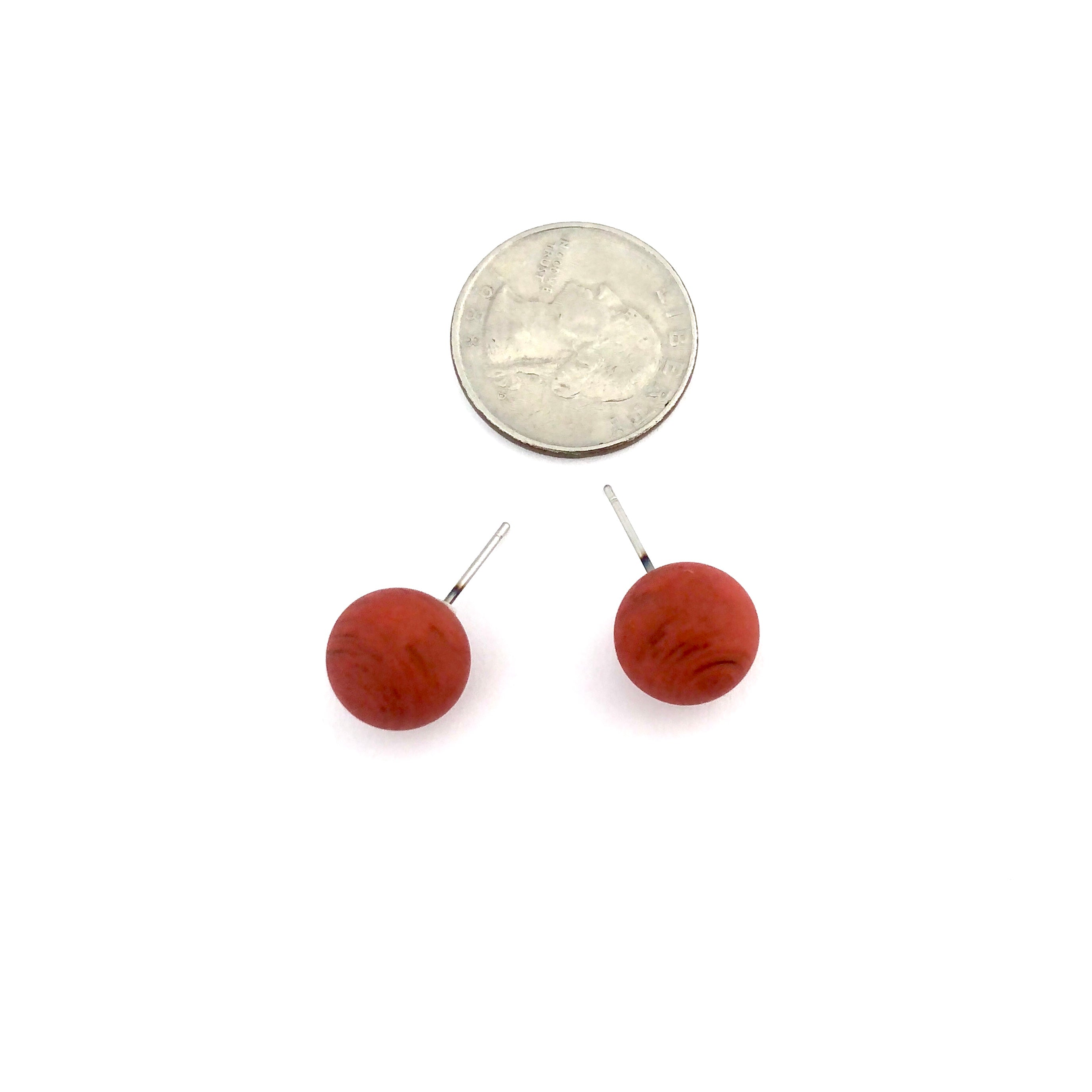ball stud earrings