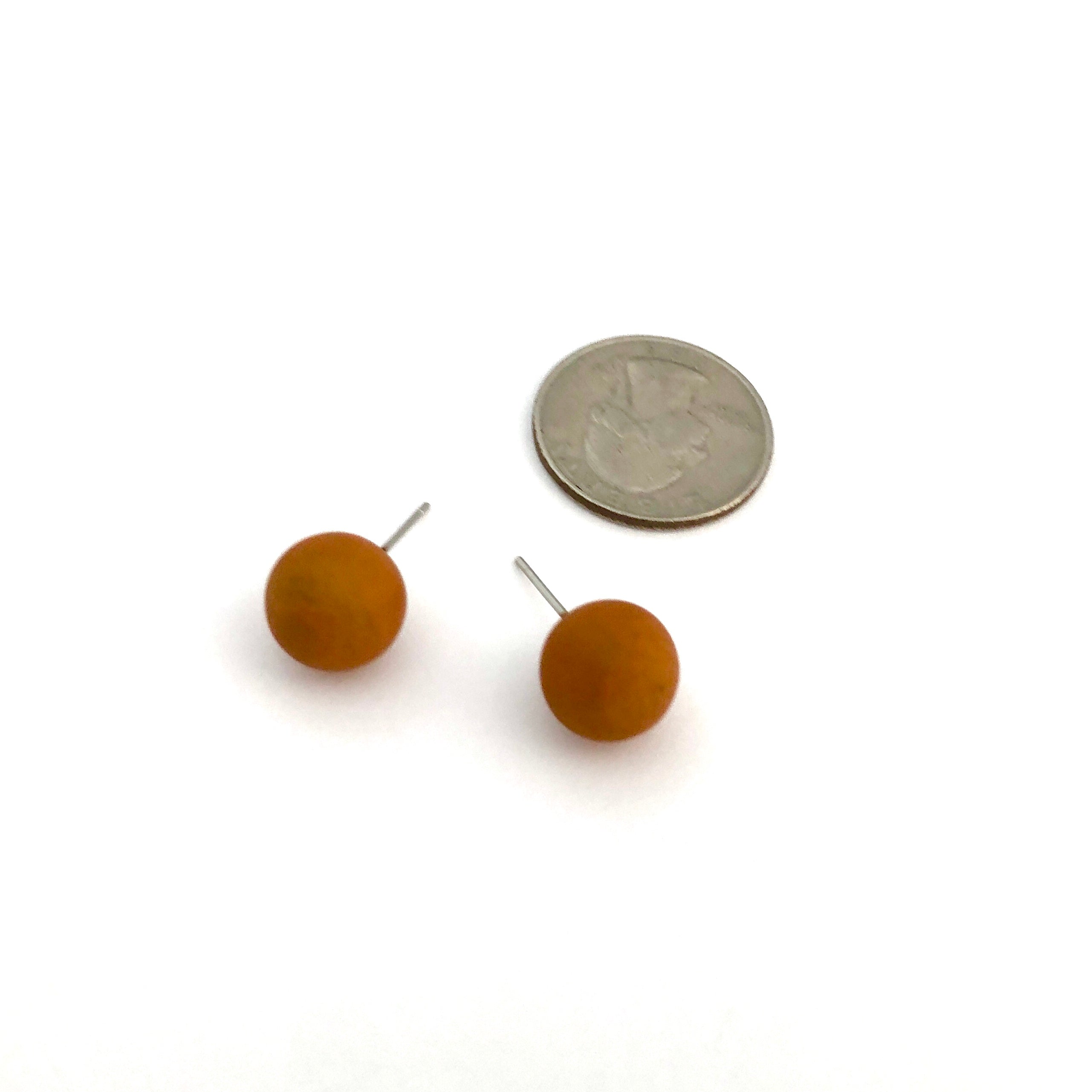 ball stud earrings