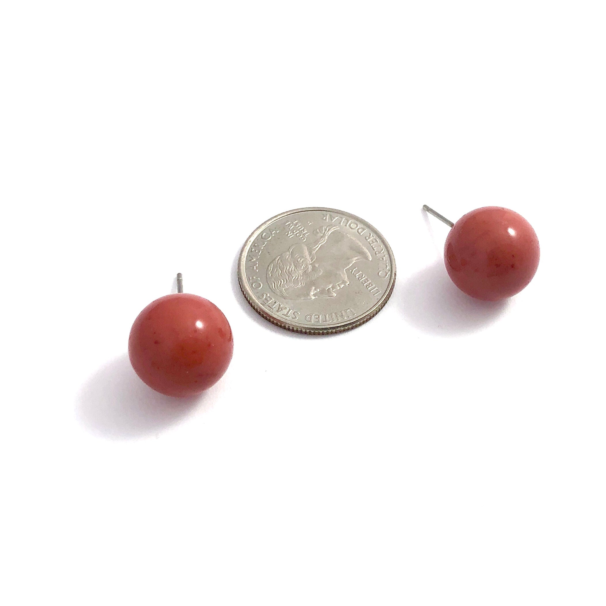 ball stud earrings