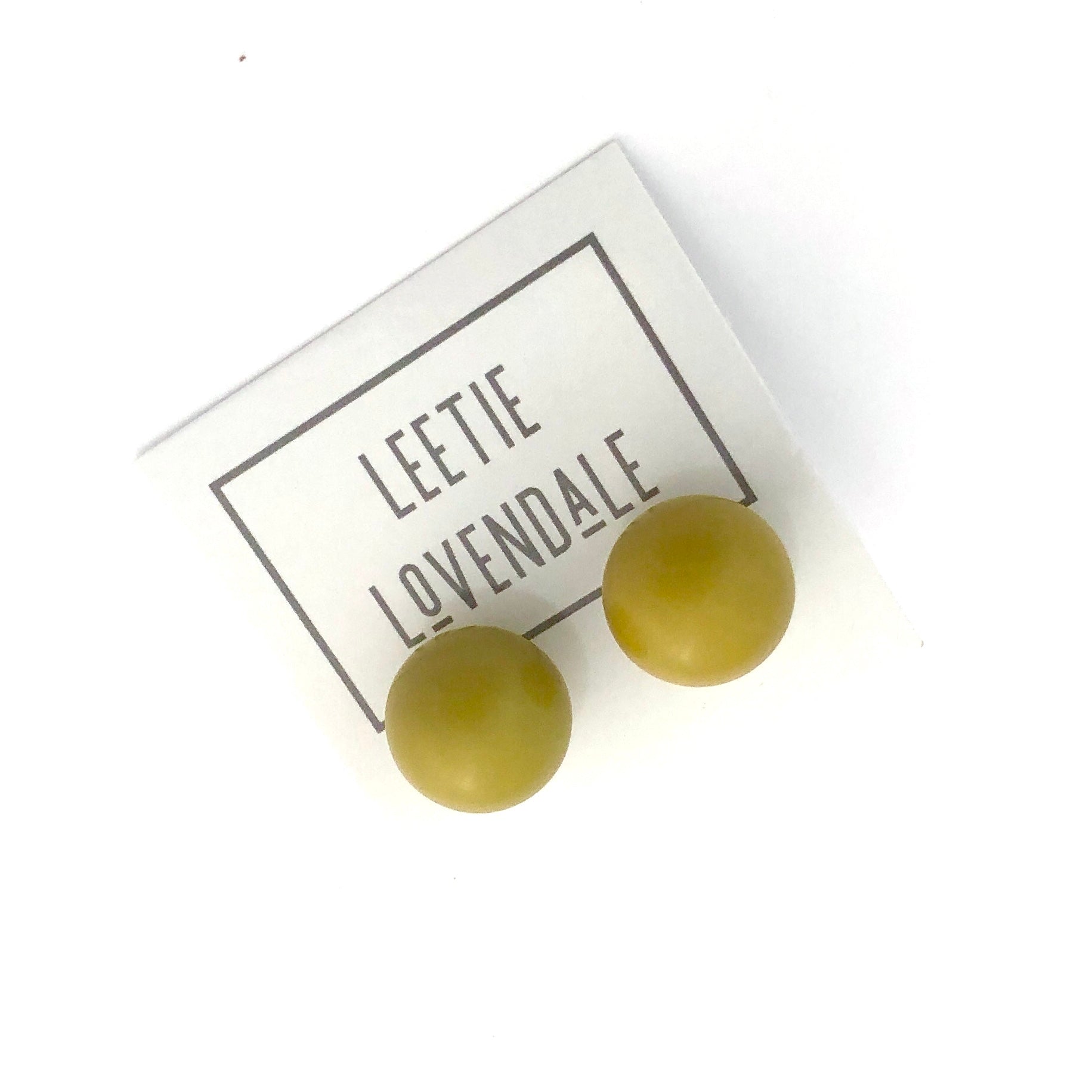 retro chartreuse lucite
