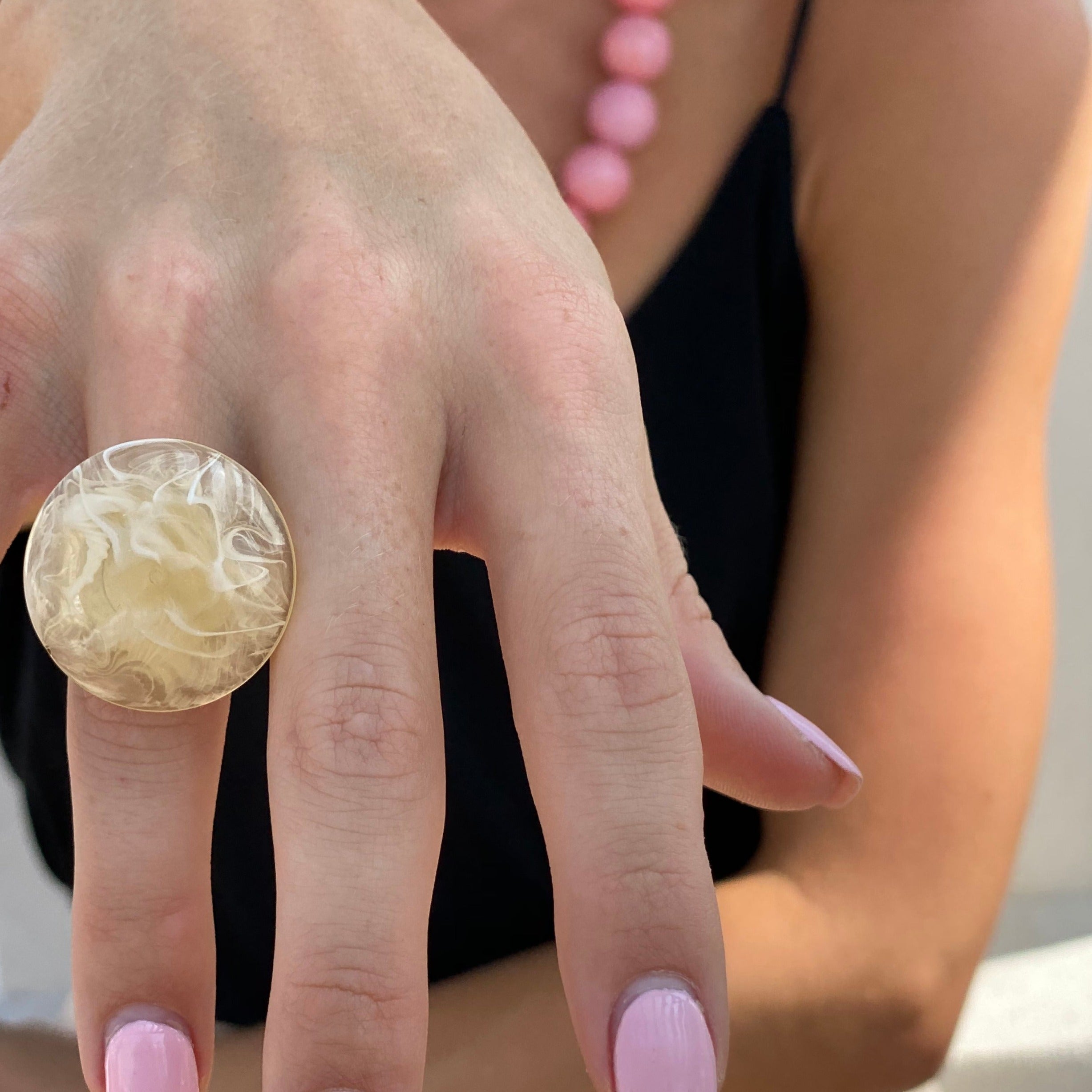 marbled ring