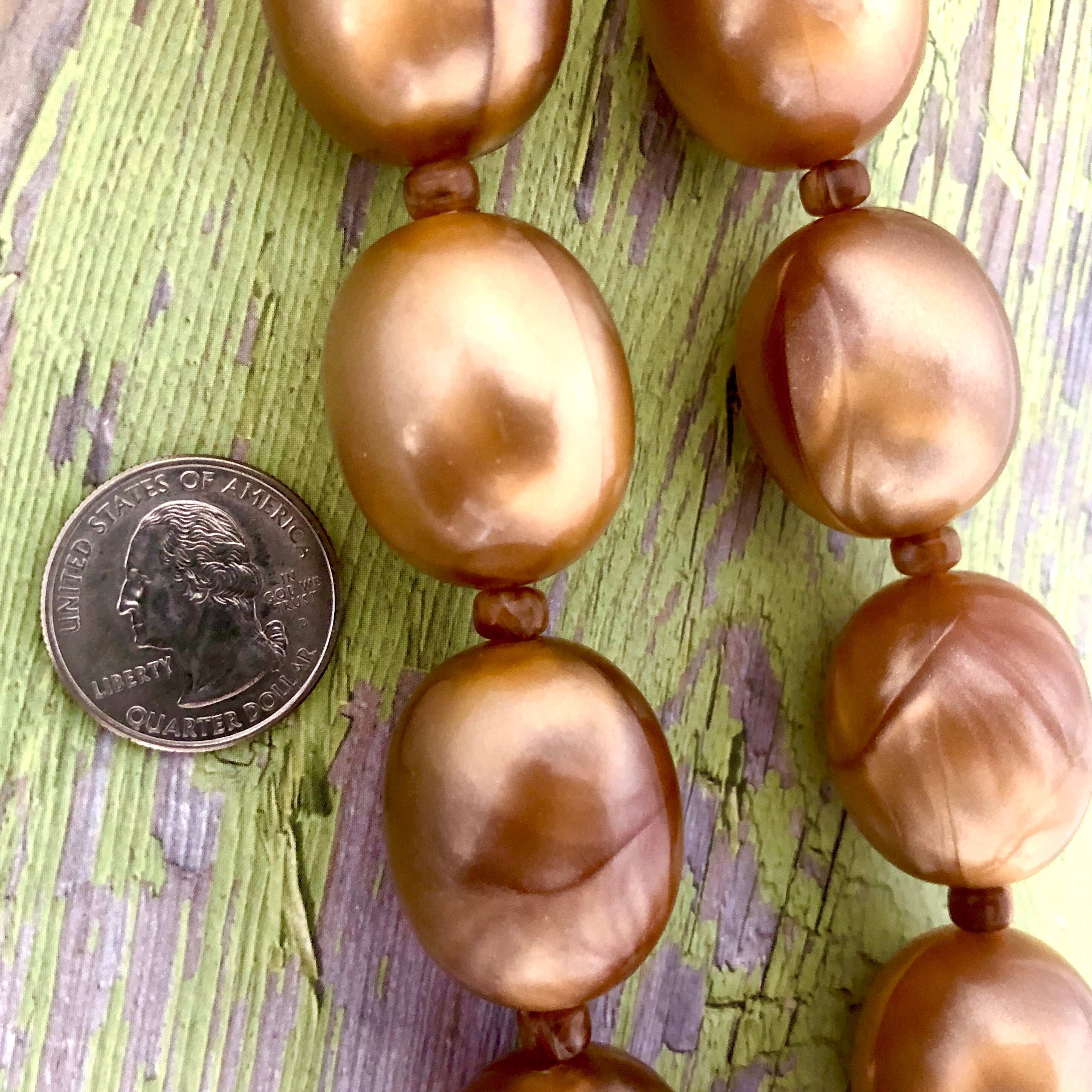 marbled copper lucite