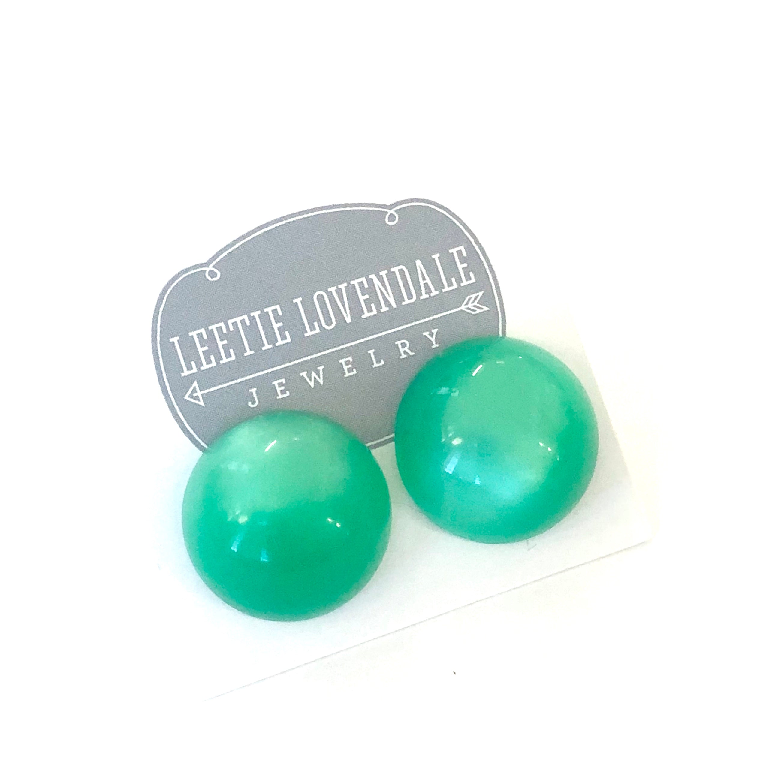 leetie lucite earring