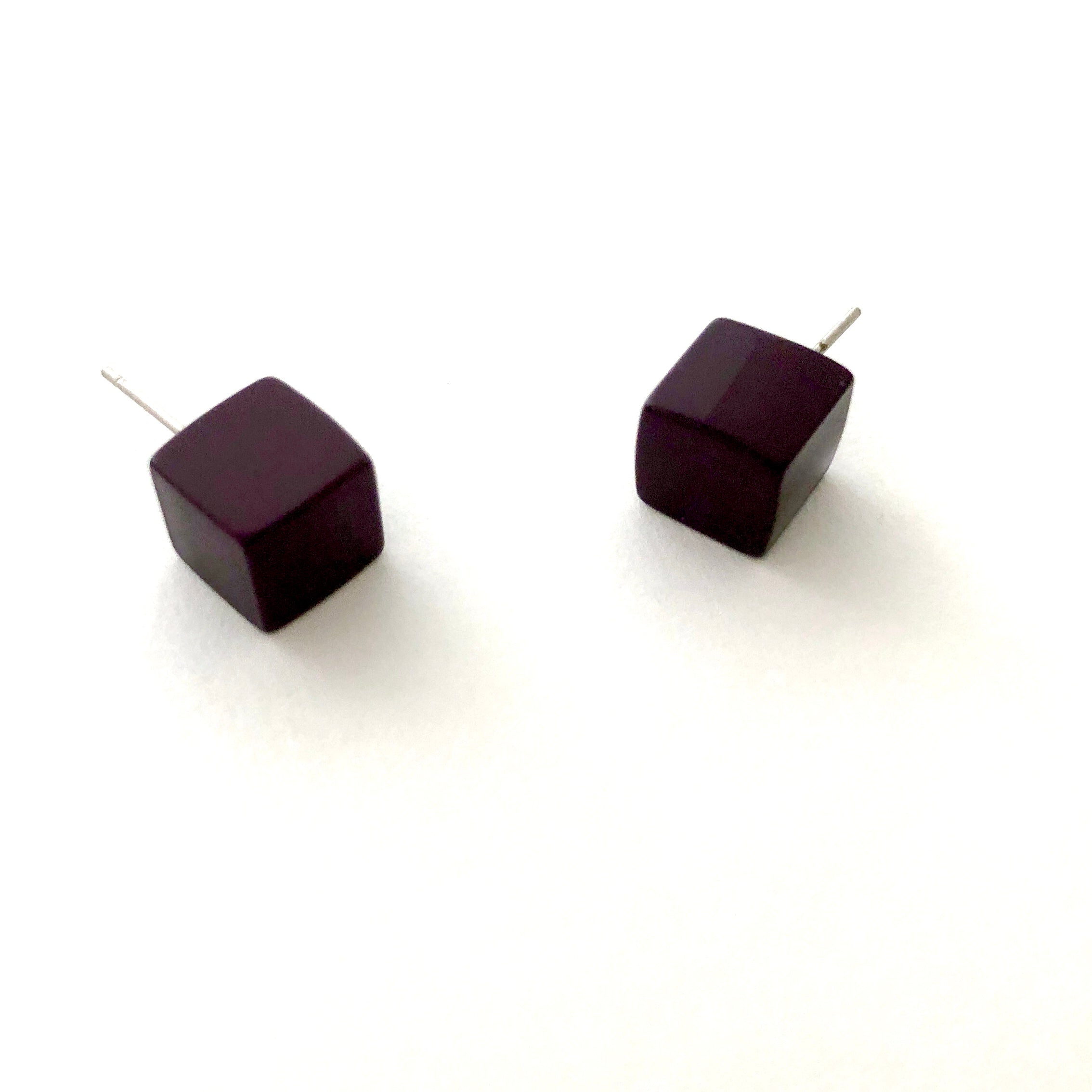 dark purple studs