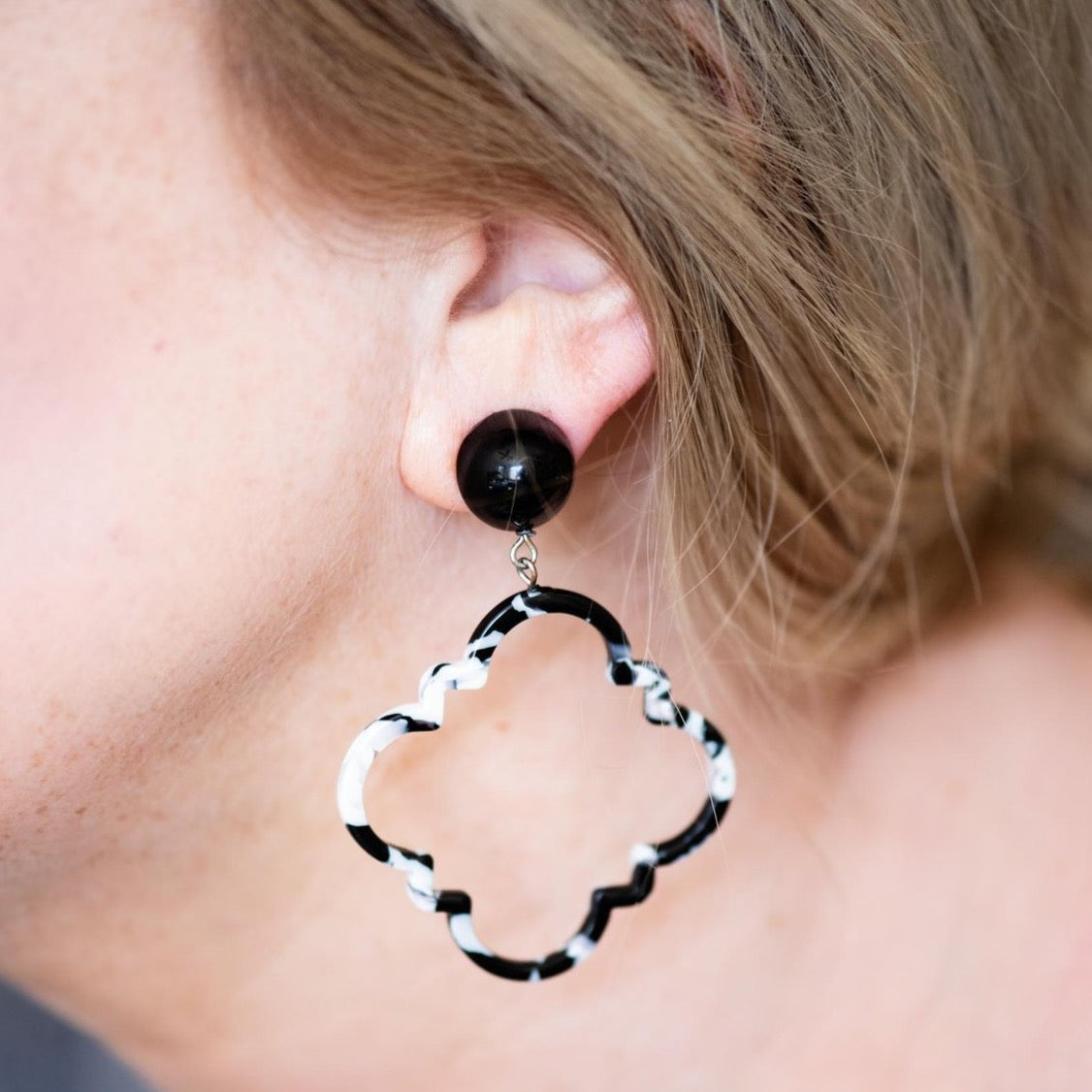 Black & white, black & white jewelry, b&w, model jewelry