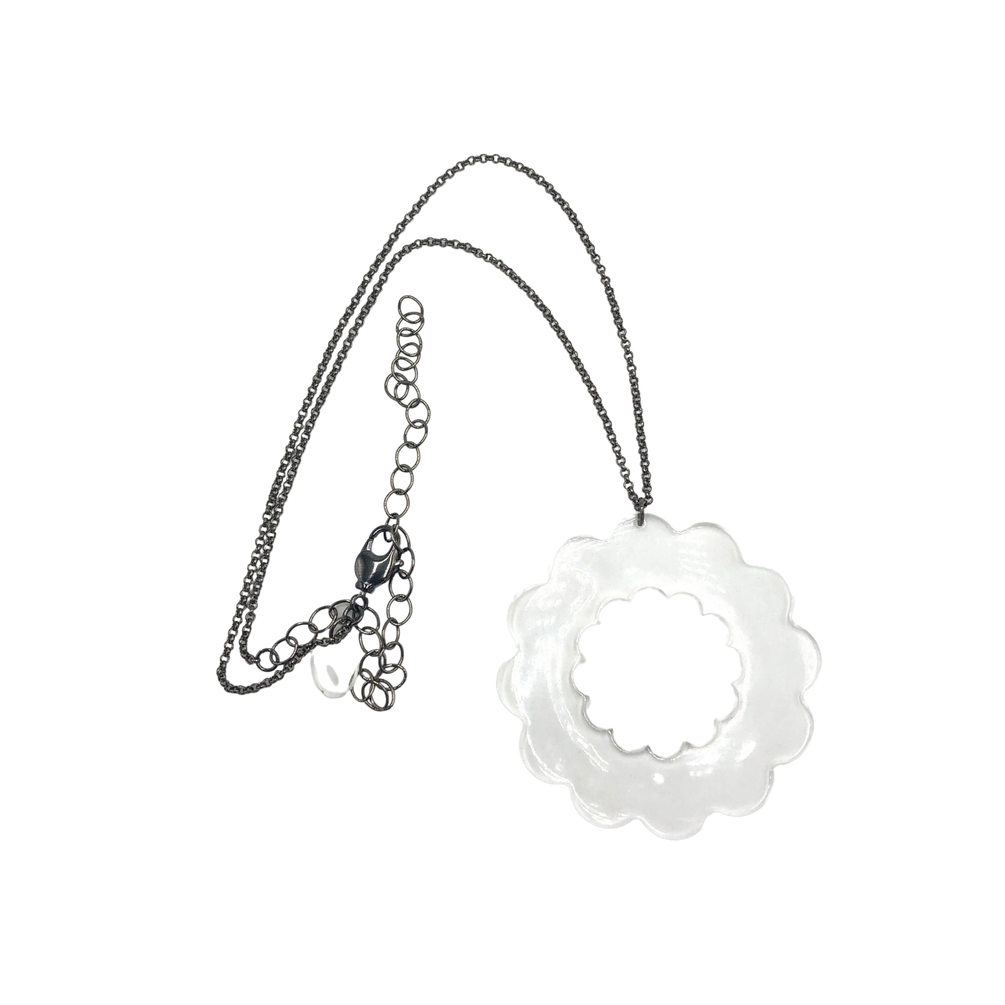 Clear Florella Necklace