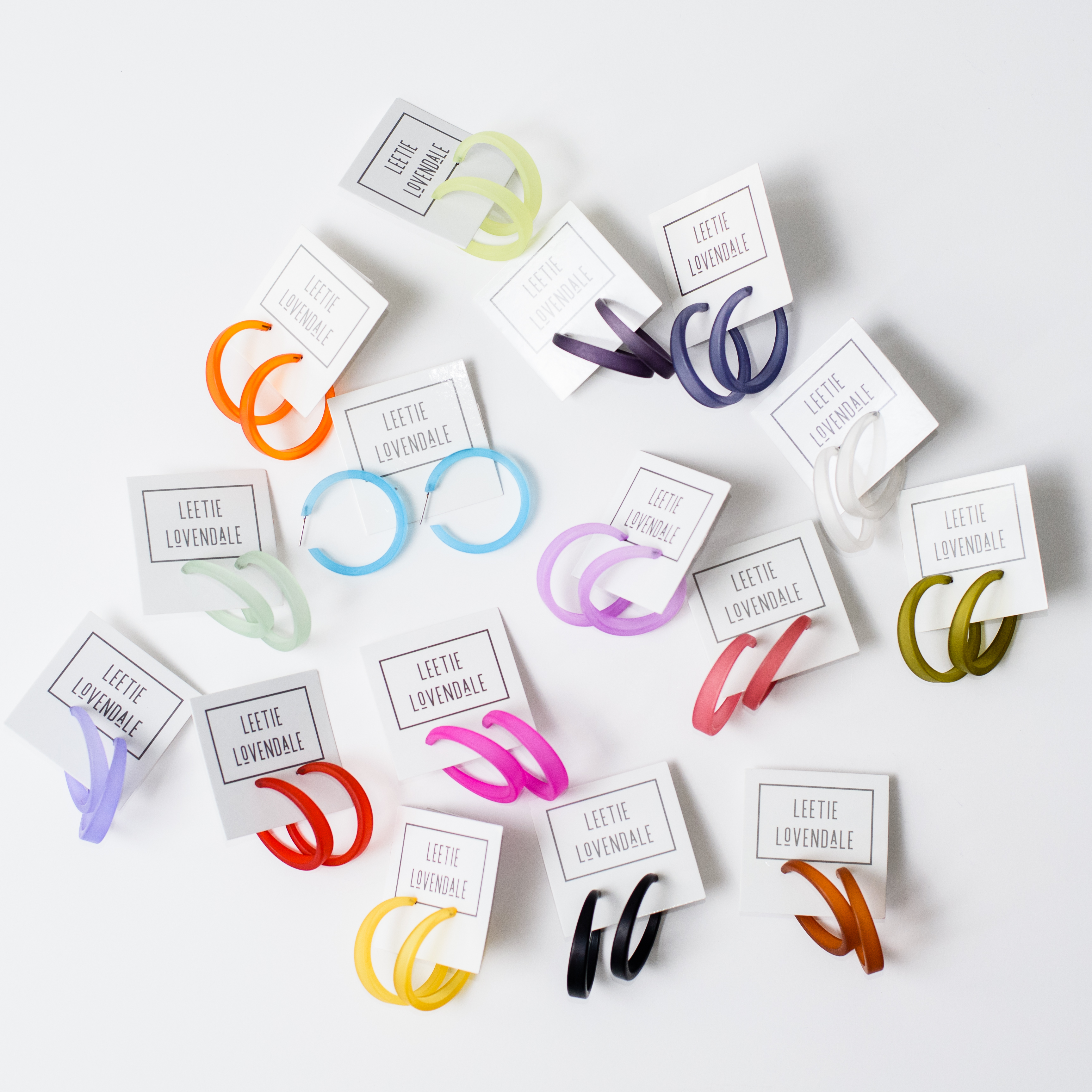 phoenix hoop earrings