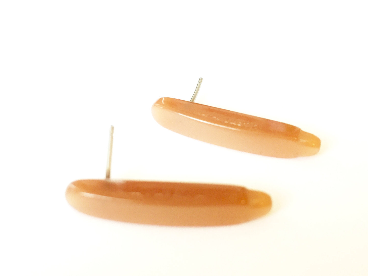 Tan neutral earrings