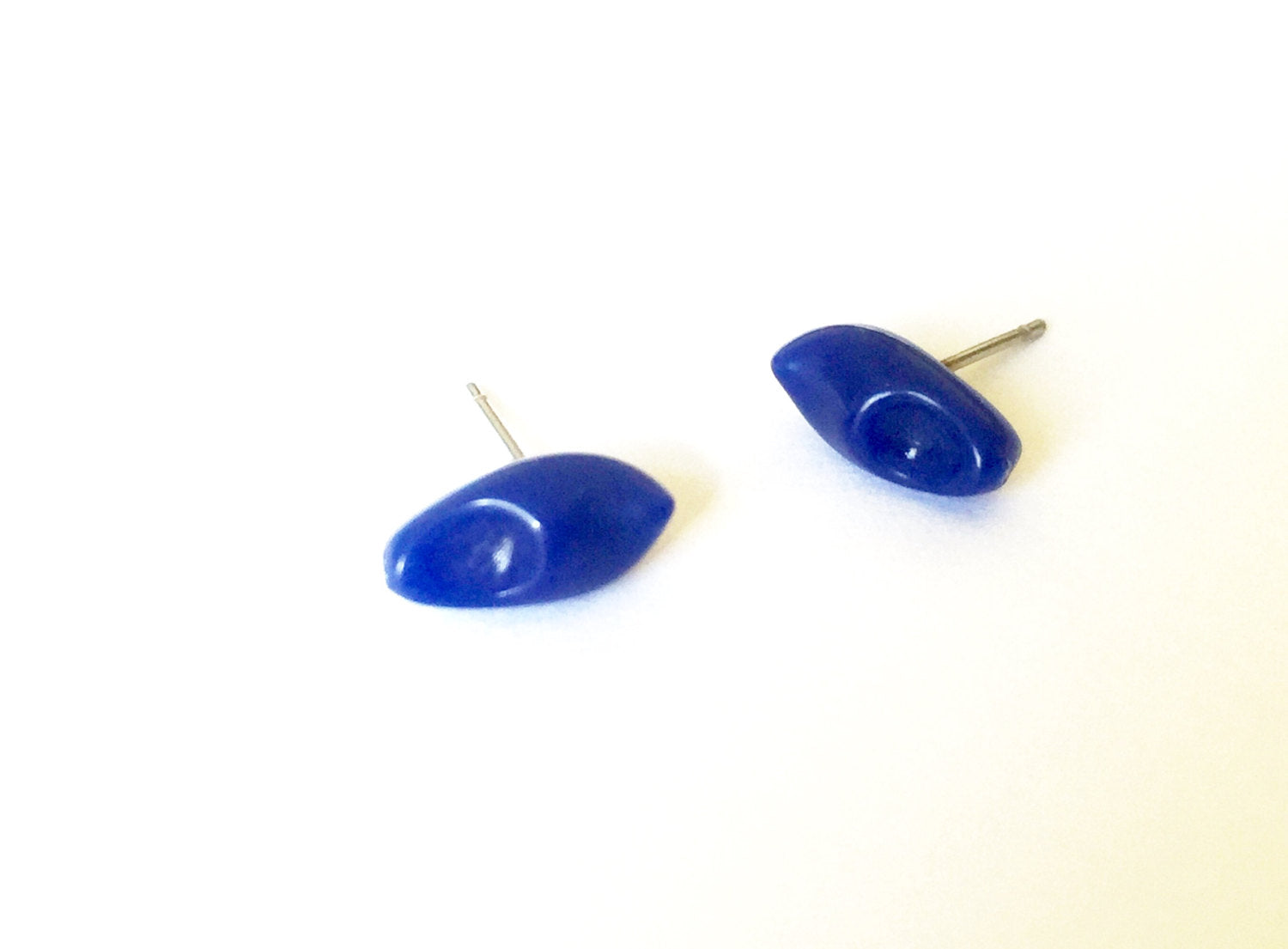 cobalt blue studs