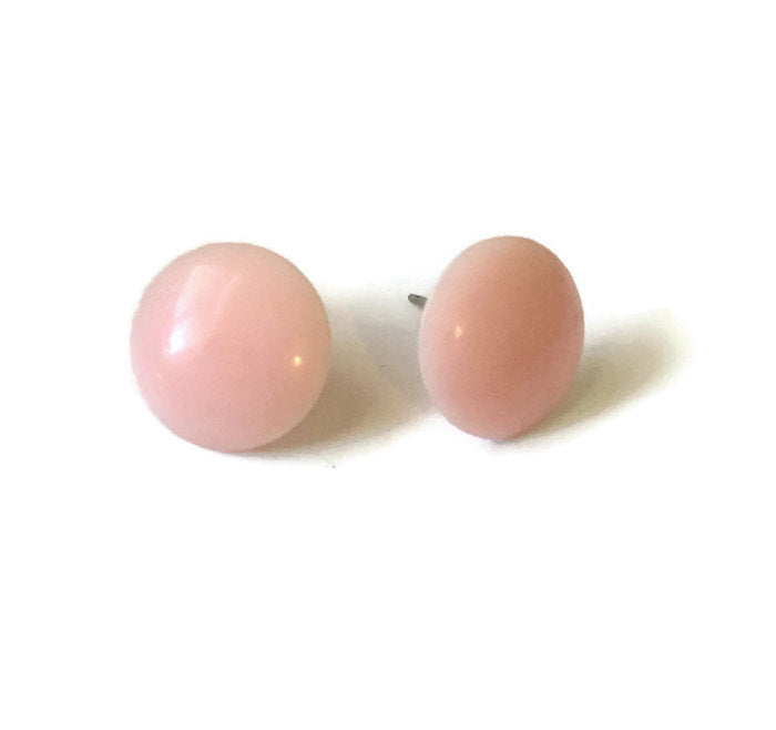 pastel disc earrings