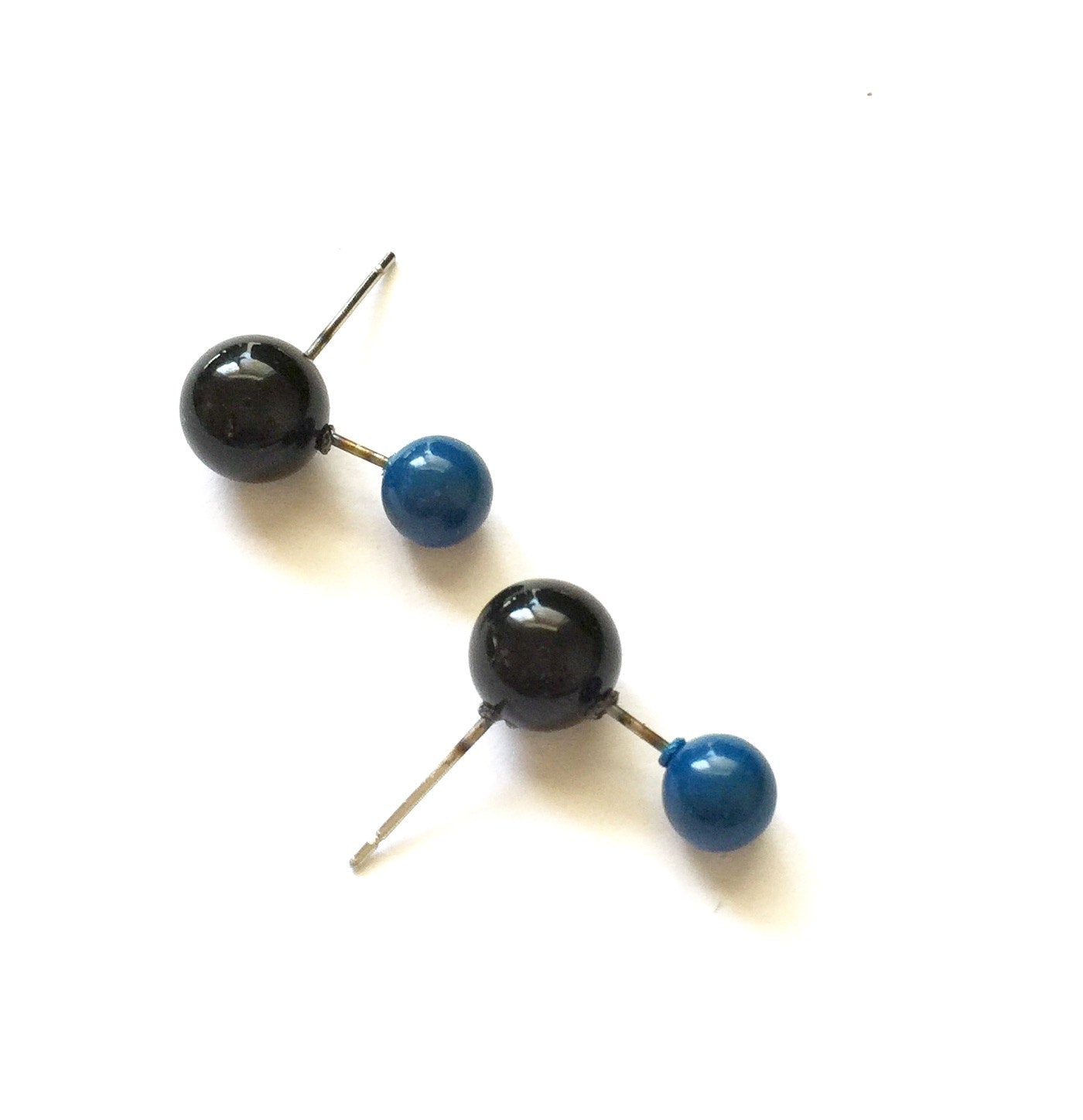 black blue studs