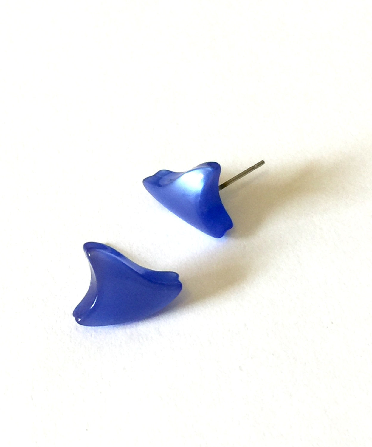 blue moonglow earrings