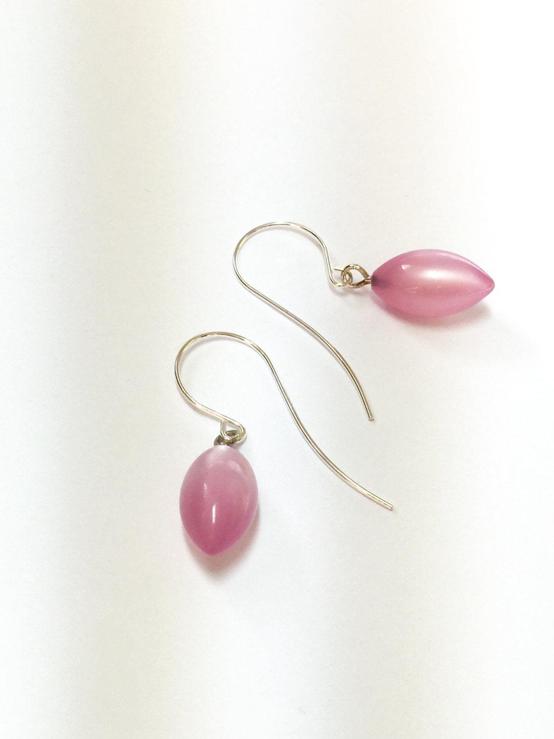 pink moonglow earrings
