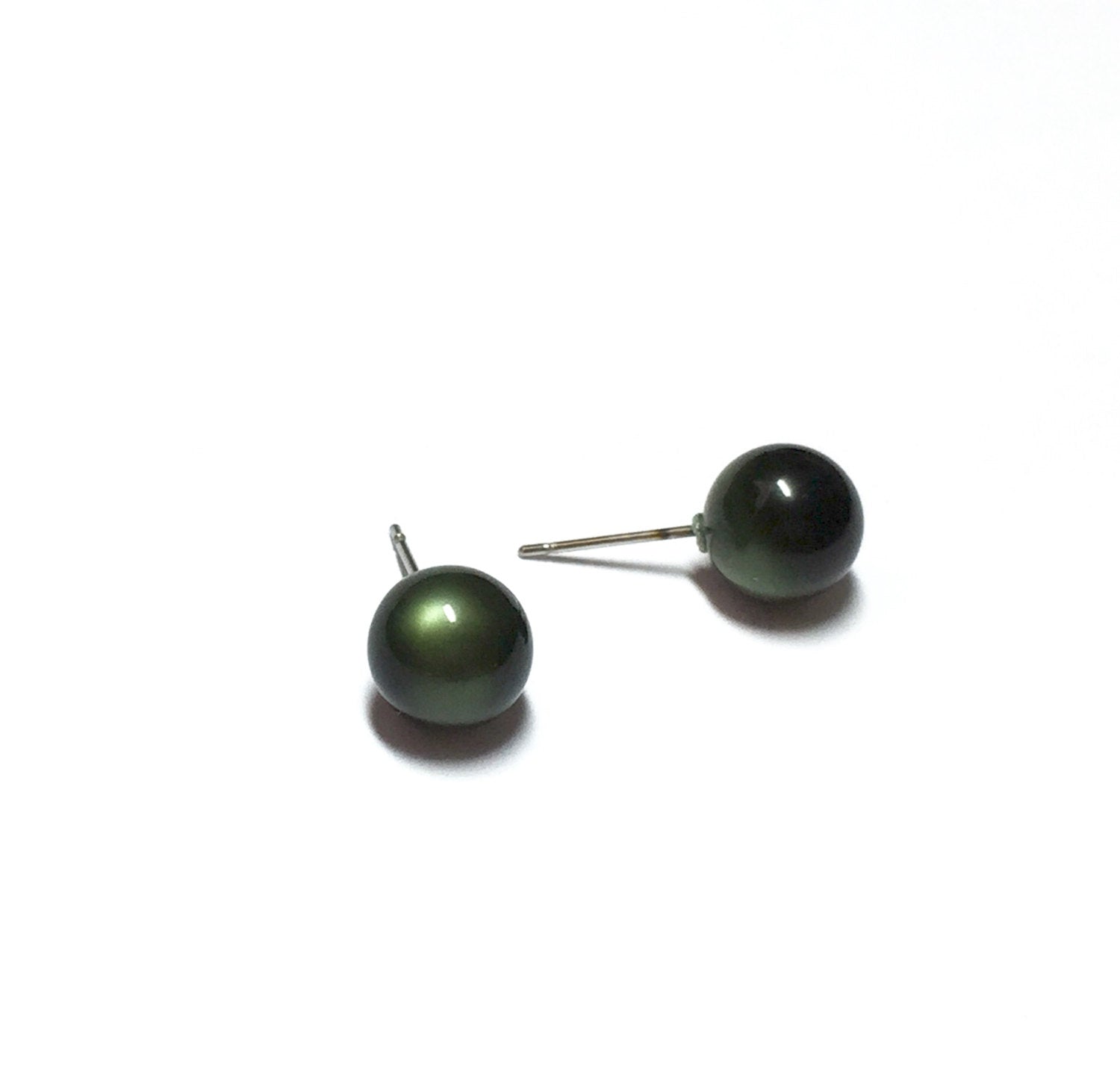 green postie studs