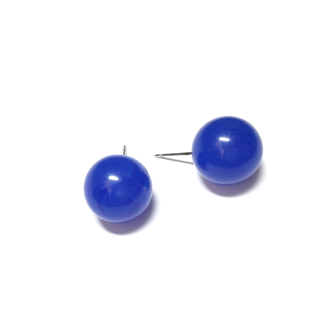 cobalt vintage earrings
