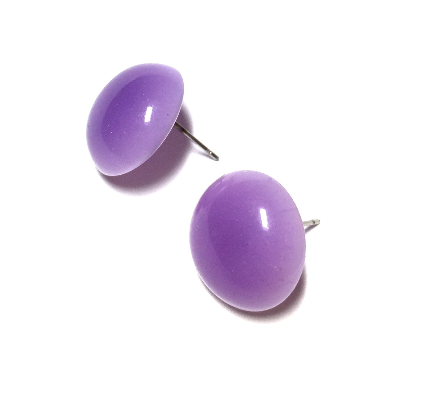 vintage purple earrings