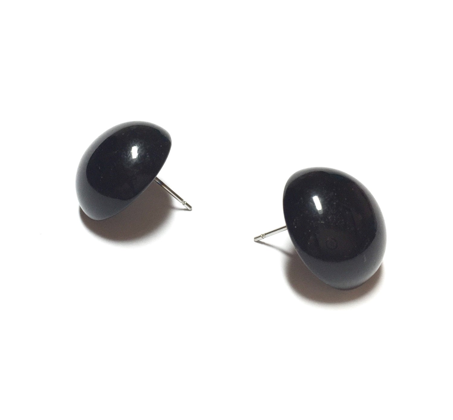 black lucite jewelry