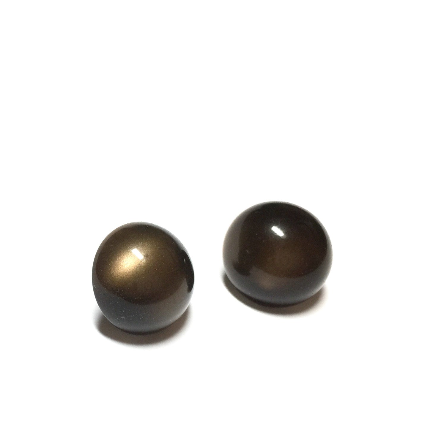 moonglow brown earrings