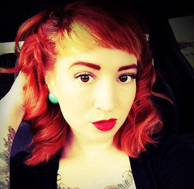 vintage button stud earrings