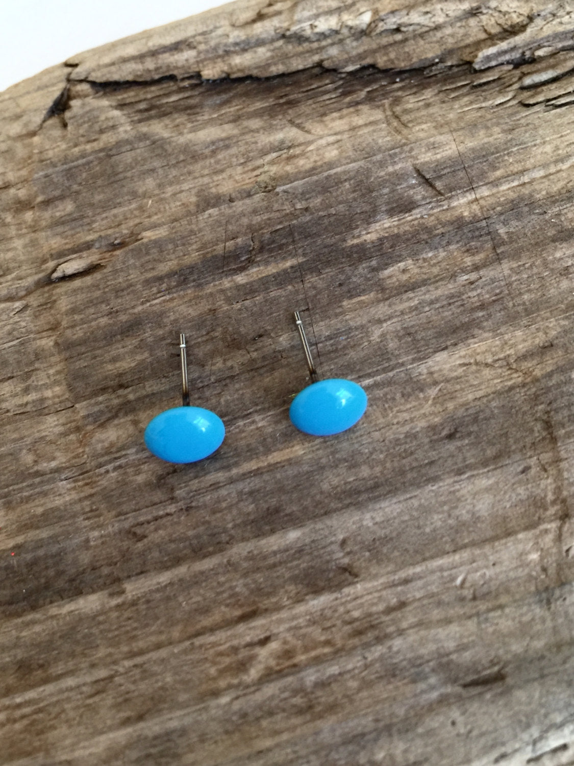 turquoise studs tiny