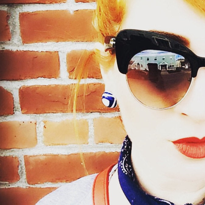 leetie retro button studs