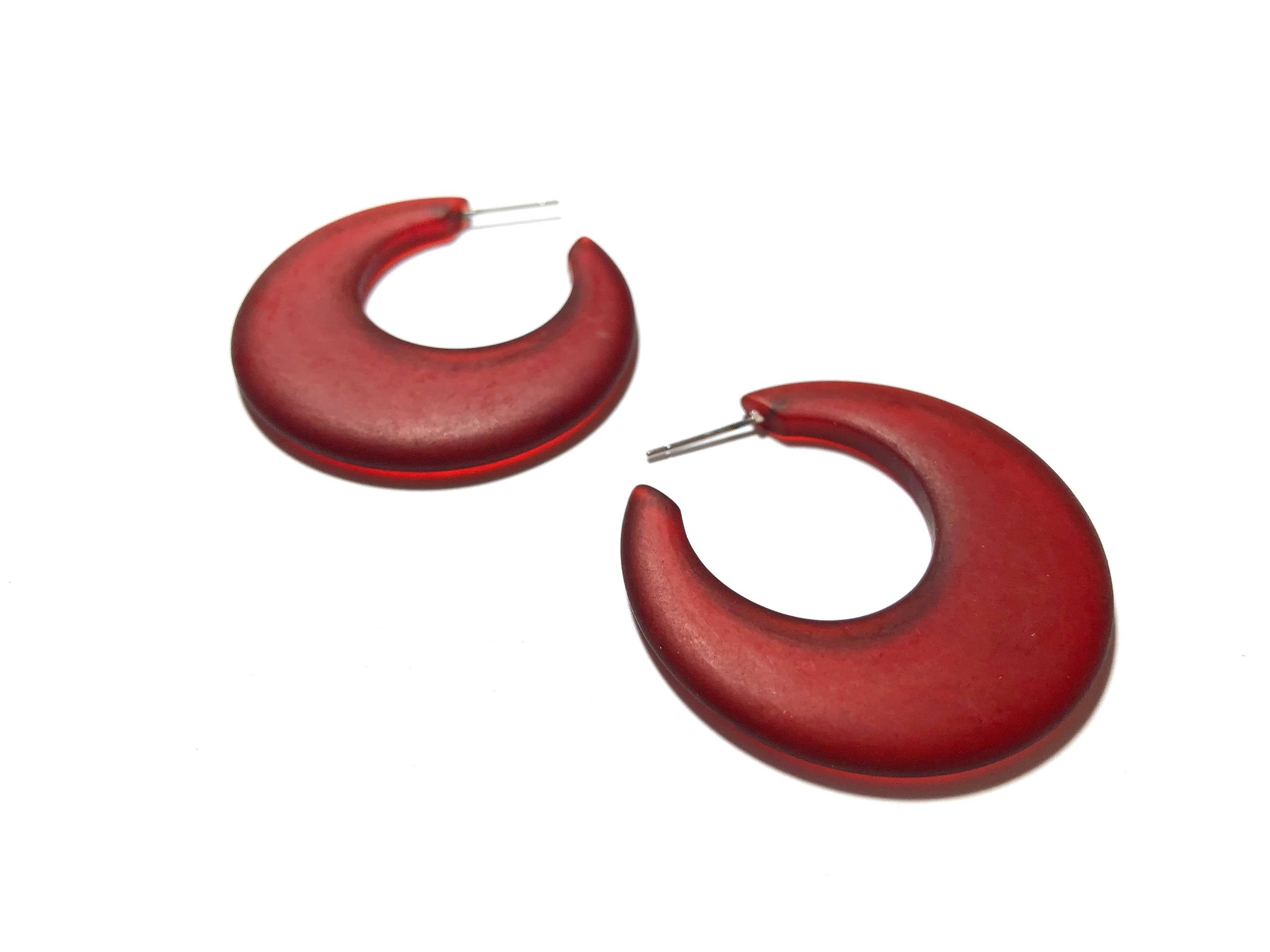 frosted red hoops