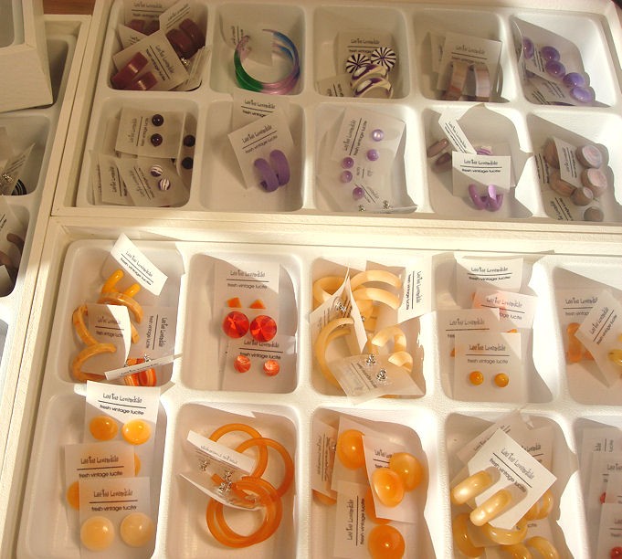 vintage lucite earrings leetie