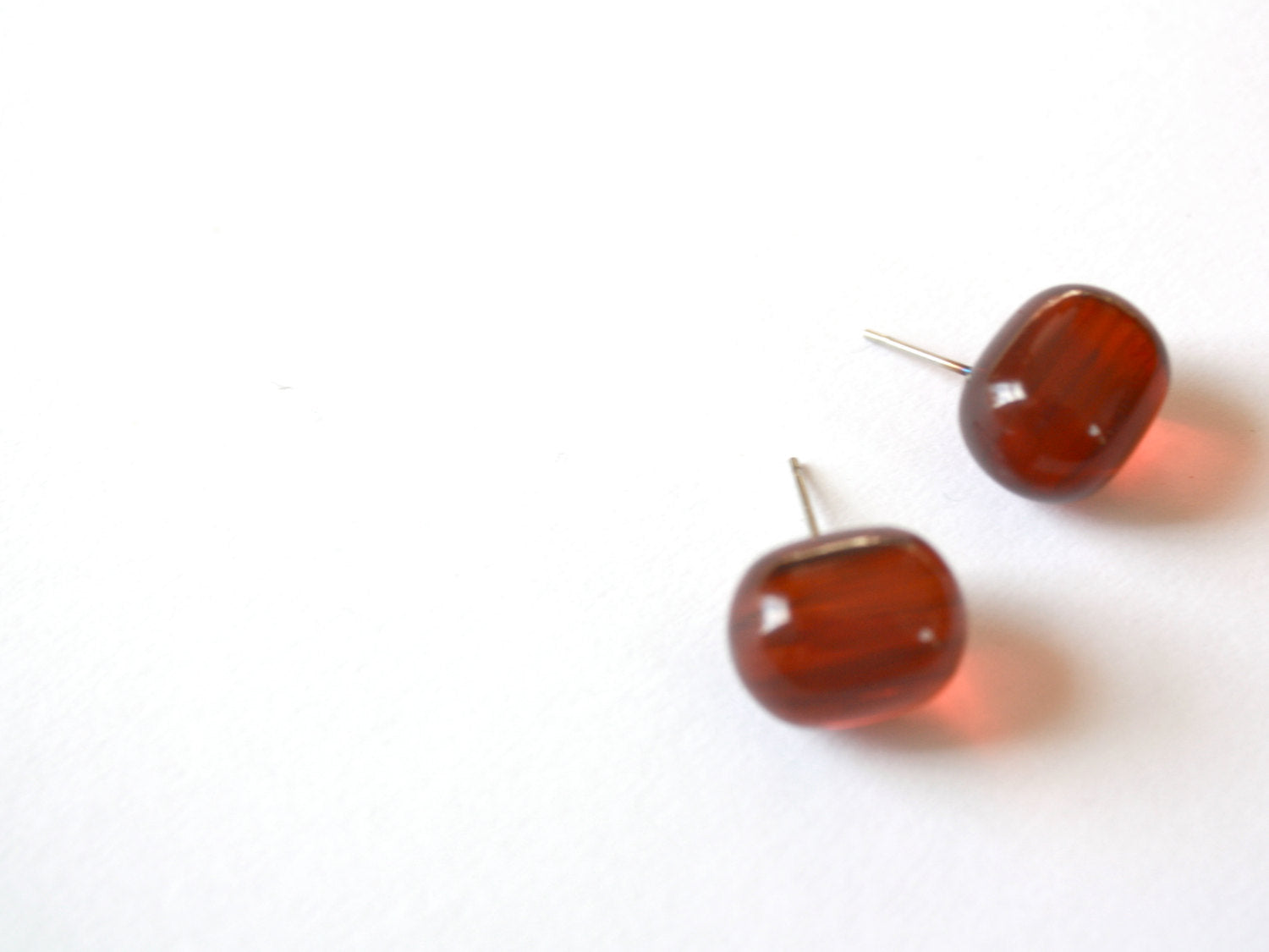 tortoise lucite earrings