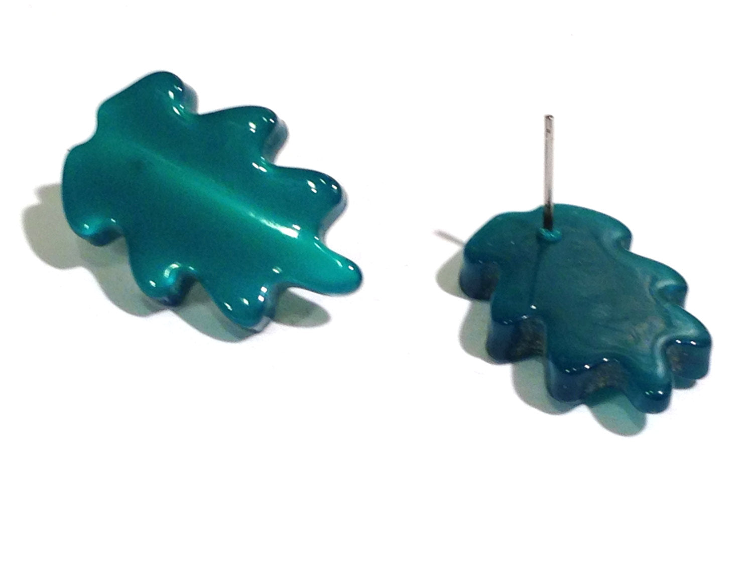 green moonglow studs