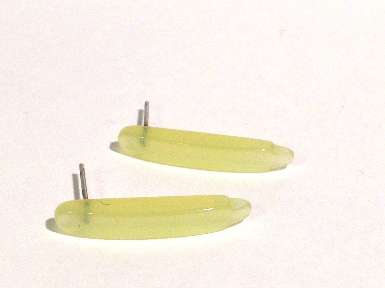 yellow dagger earrings