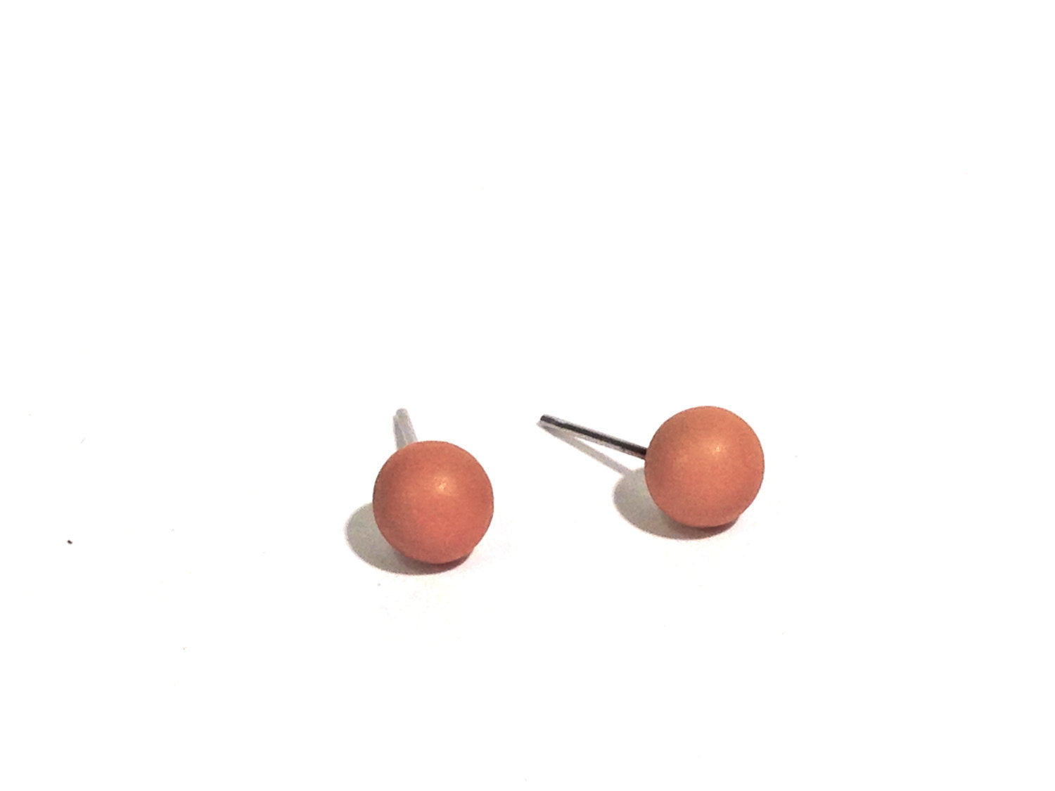 tiny tan studs
