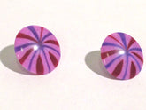 stripe lucite earrings