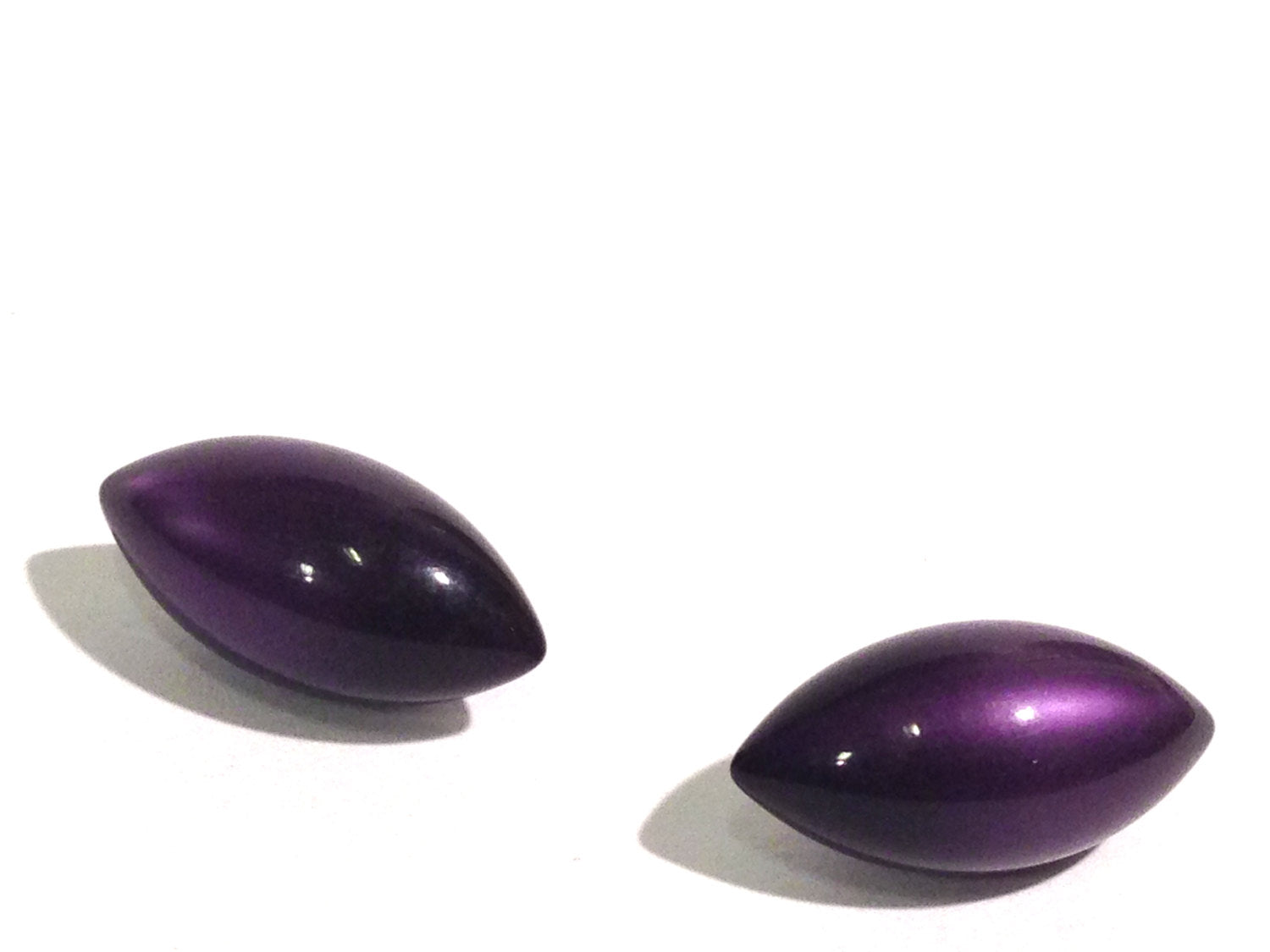 purple pod studs