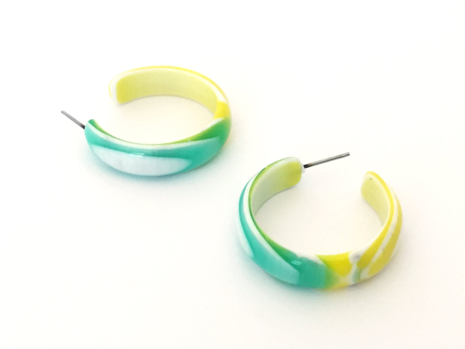 vintage lucite pastel jewelry