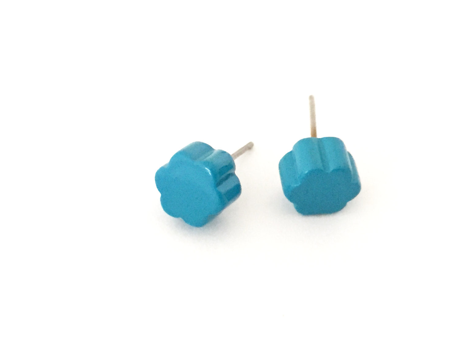 turquoise studs earrings