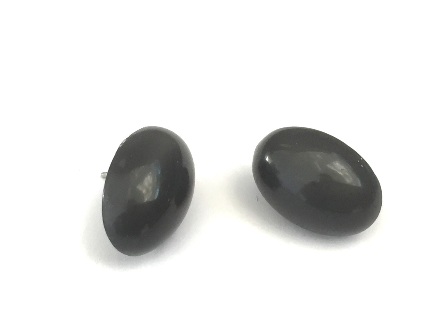 black moonglow studs