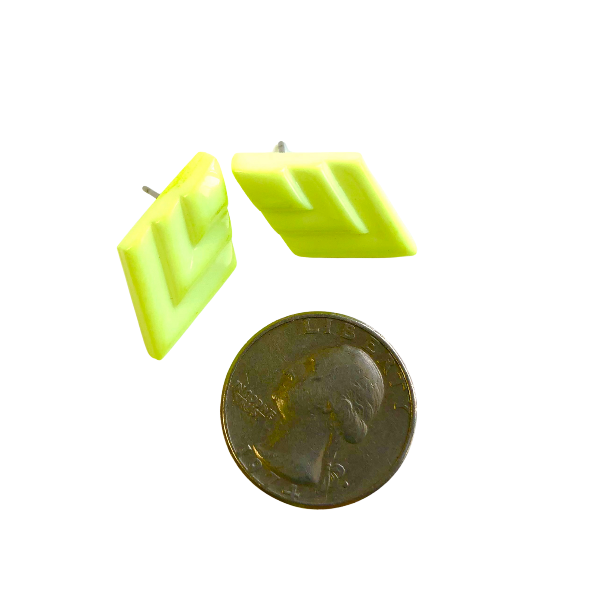 fluorescent earrings