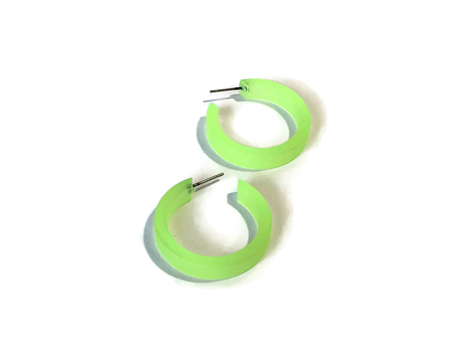 bright neon earrings