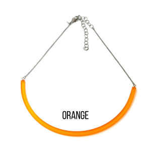 Frosted Bar Necklace *