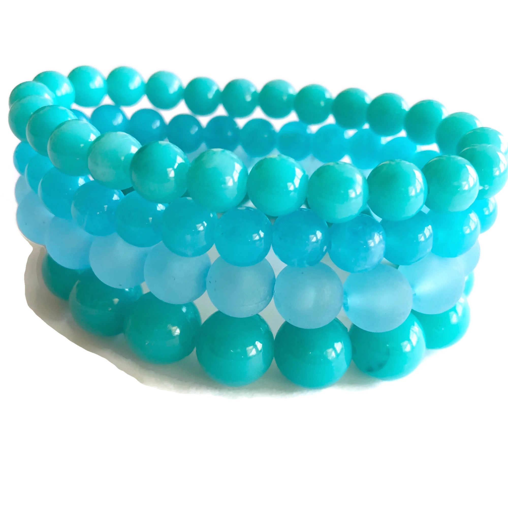 turquoise stretch bracelets