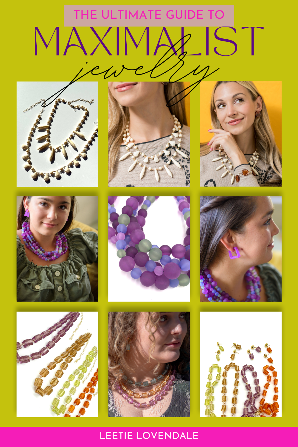 The Guide to Wearing Maximalist Jewelry