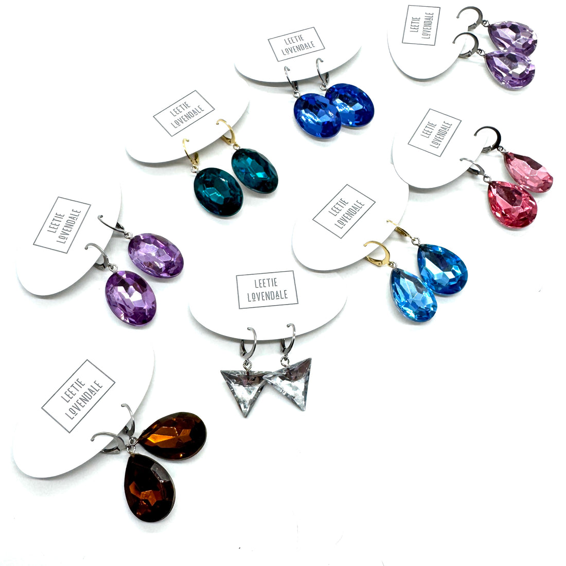 Mystery Shine On Cuff Drop Earrings