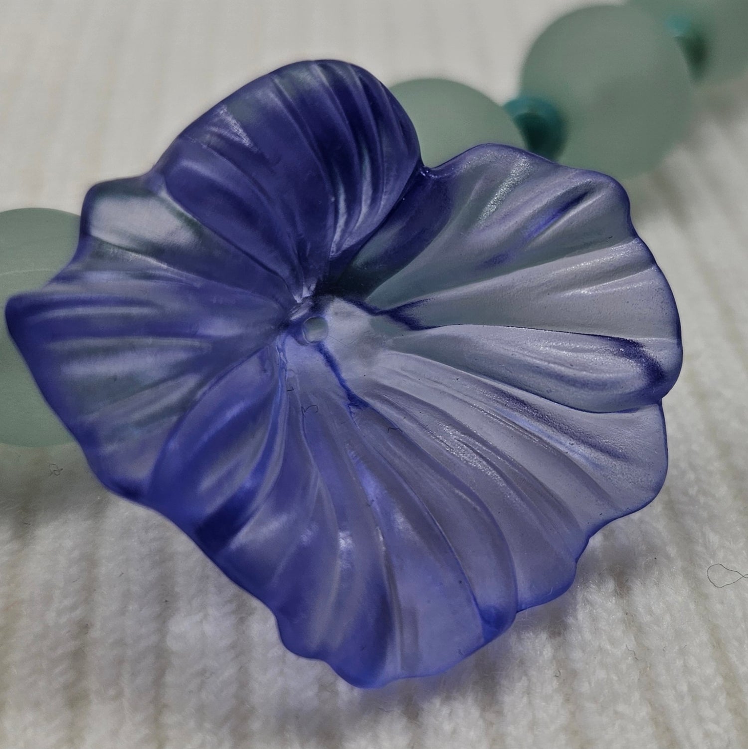 Flower Drop Necklace